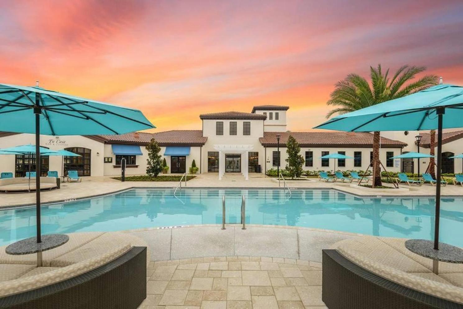 Large Villa wPrivate Pool&Game Room Waterpark Kissimmee Esterno foto